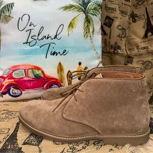 Abound NWOB! Men'S Damian Lugged Suede Chukka Boot In Tan Desert Size 10M